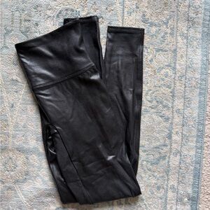 SPANX Faux Leather Leggings